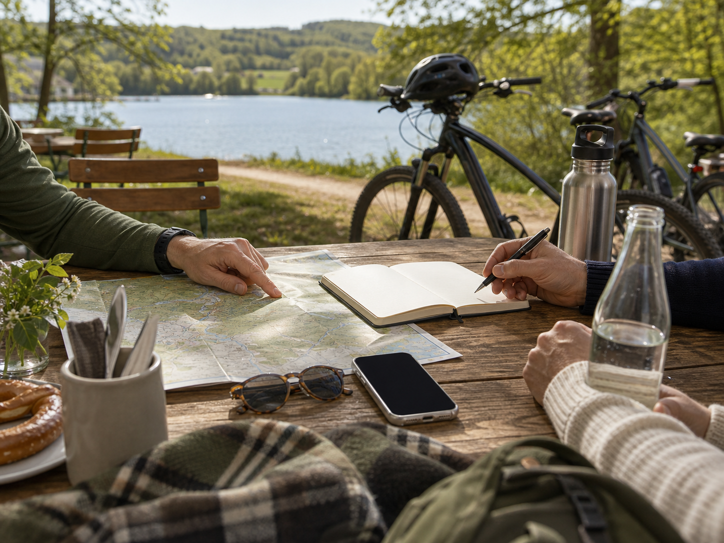 Ascension Day planning scene for leave days, school holidays and travel in Germany